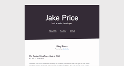 Desktop Screenshot of jakelprice.com